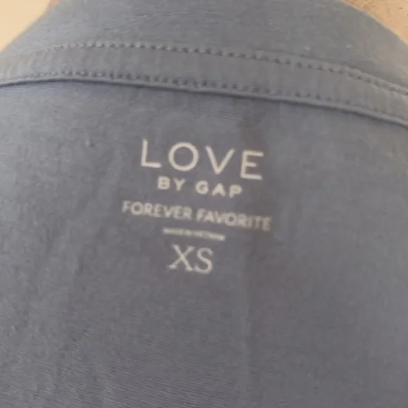 Gap blue XS pajama dress soft stretchy 1020 - Picture 3 of 4